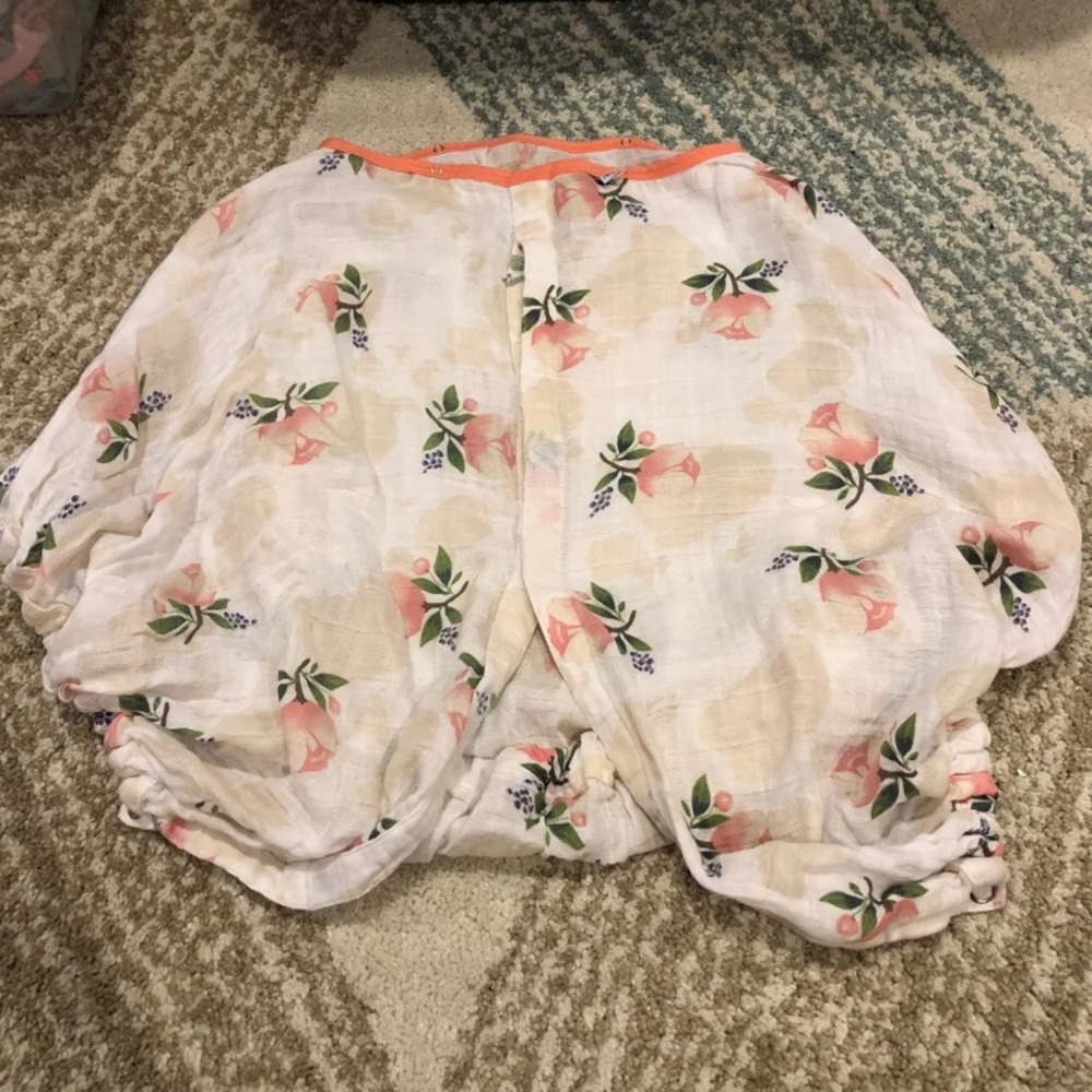 Little Unicorn Roses Car seat Canopy